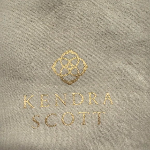 Kendra Scott Necklace, Bracelet and Earrings with Teal Stones, Golden Hardware - Picture 3 of 6